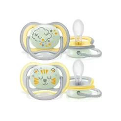 Dummies & Accessories*Phillips Avent Avent Ultra Air Night Soothers 2pk