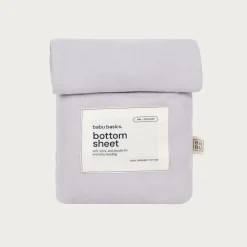 Bassinet & Co-Sleeper Bedding*Babu Basics Organic Cotton Bassinet Fitted Sheet - 40 x 80cm