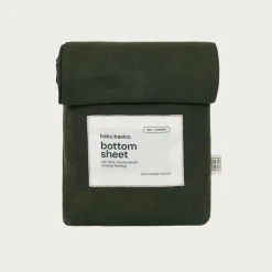 Bassinet & Co-Sleeper Bedding*Babu Basics Organic Cotton Bassinet Fitted Sheet - 40 x 80cm