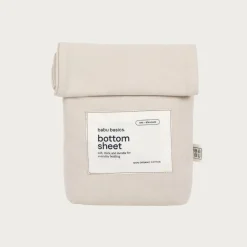 Bassinet & Co-Sleeper Bedding*Babu Basics Organic Cotton Bassinet Fitted Sheet - 40 x 80cm