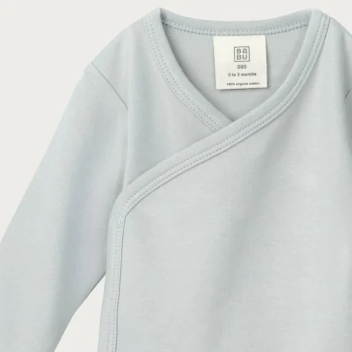 Bodysuits & Singlets|Premature Baby Clothing*Babu Basics Organic Cotton Kimono Bodysuit