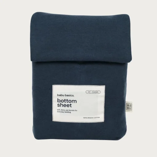 Cot Sheets*Babu Basics Organic Cotton Cot Fitted Sheet - 70 x 135cm