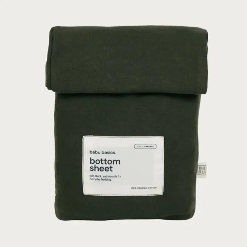 Cot Sheets*Babu Basics Organic Cotton Cot Fitted Sheet - 70 x 135cm