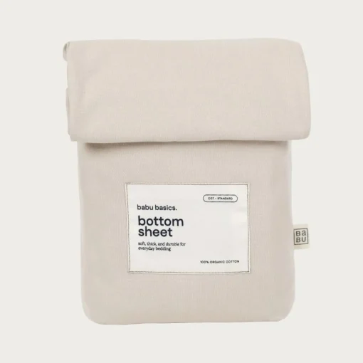 Cot Sheets*Babu Basics Organic Cotton Cot Fitted Sheet - 70 x 135cm