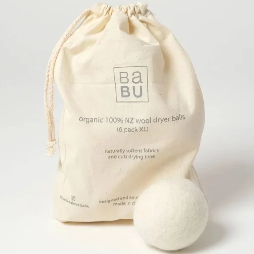 Laundry*Babu NZ Wool Dryer Balls 6pk