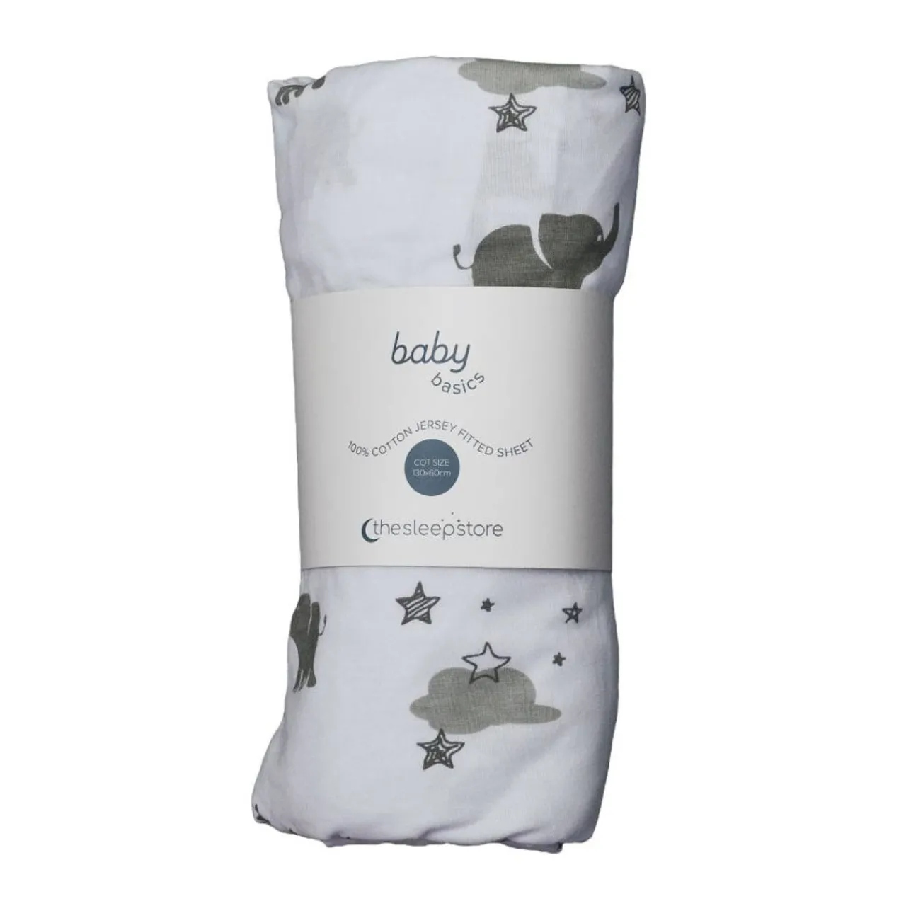 Cot Sheets*The Sleep Store Baby Basics Cot Fitted Sheet - 132 x 71cm