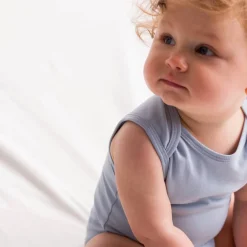 Bodysuits & Singlets*The Sleep Store Baby Basics Organic Cotton Singletsuit