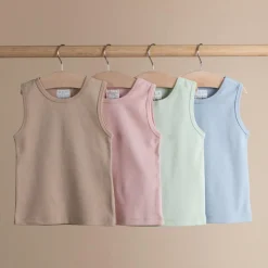 Bodysuits & Singlets*The Sleep Store Baby Basics Organic Cotton Kids Singlet