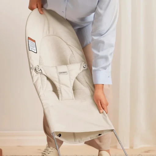 Bouncers & Baby Swings*Baby Bjorn Bouncer Balance Soft - Tri-Fabric Light Beige