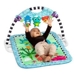 Rugs & Play Mats*Baby Einstein Neptunes Discovery Reef Play Gym & Take-Along Toy Bar
