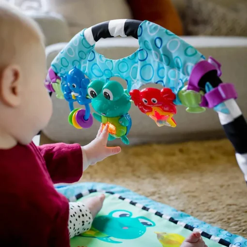 Rugs & Play Mats*Baby Einstein Neptunes Discovery Reef Play Gym & Take-Along Toy Bar