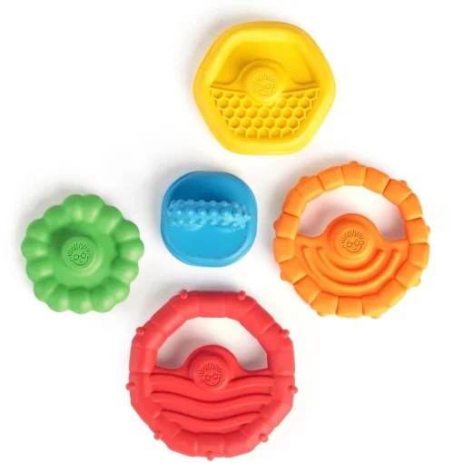 Teeth & Teethers*Baby Einstein Stack & Teethe Multi-Textured Teether Toy