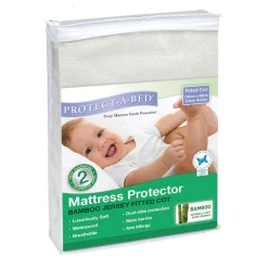 Mattress Protectors & Underlays|Bassinet & Co-Sleeper Bedding*Protectabed Bamboo Jersey Fitted Mattress Protector