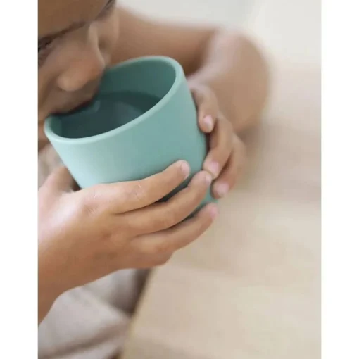 Sippy & Starter Cups*Béaba Beaba Silicone Anti Slip Cup 3pk Grey/Sage/Velvet
