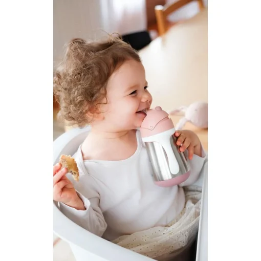 Drink Bottles & Travel Cups|Sippy & Starter Cups*Béaba Beaba Stainless Steel Straw Cup 250ml