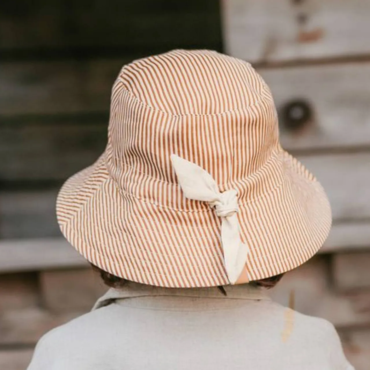 Family Outdoor Essentials|Sun & Swim*Bedhead Hats - 'Explorer' Kids Reversible Bucket hat
