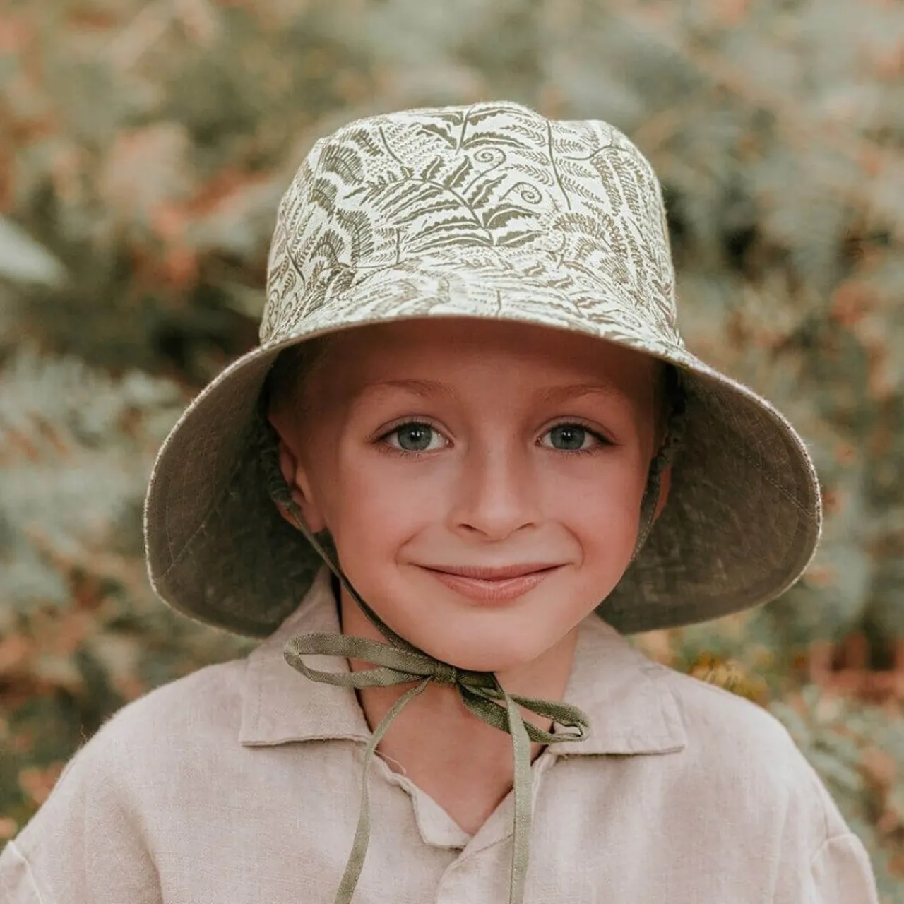 Family Outdoor Essentials|Sun & Swim*Bedhead Hats - 'Explorer' Kids Reversible Bucket hat