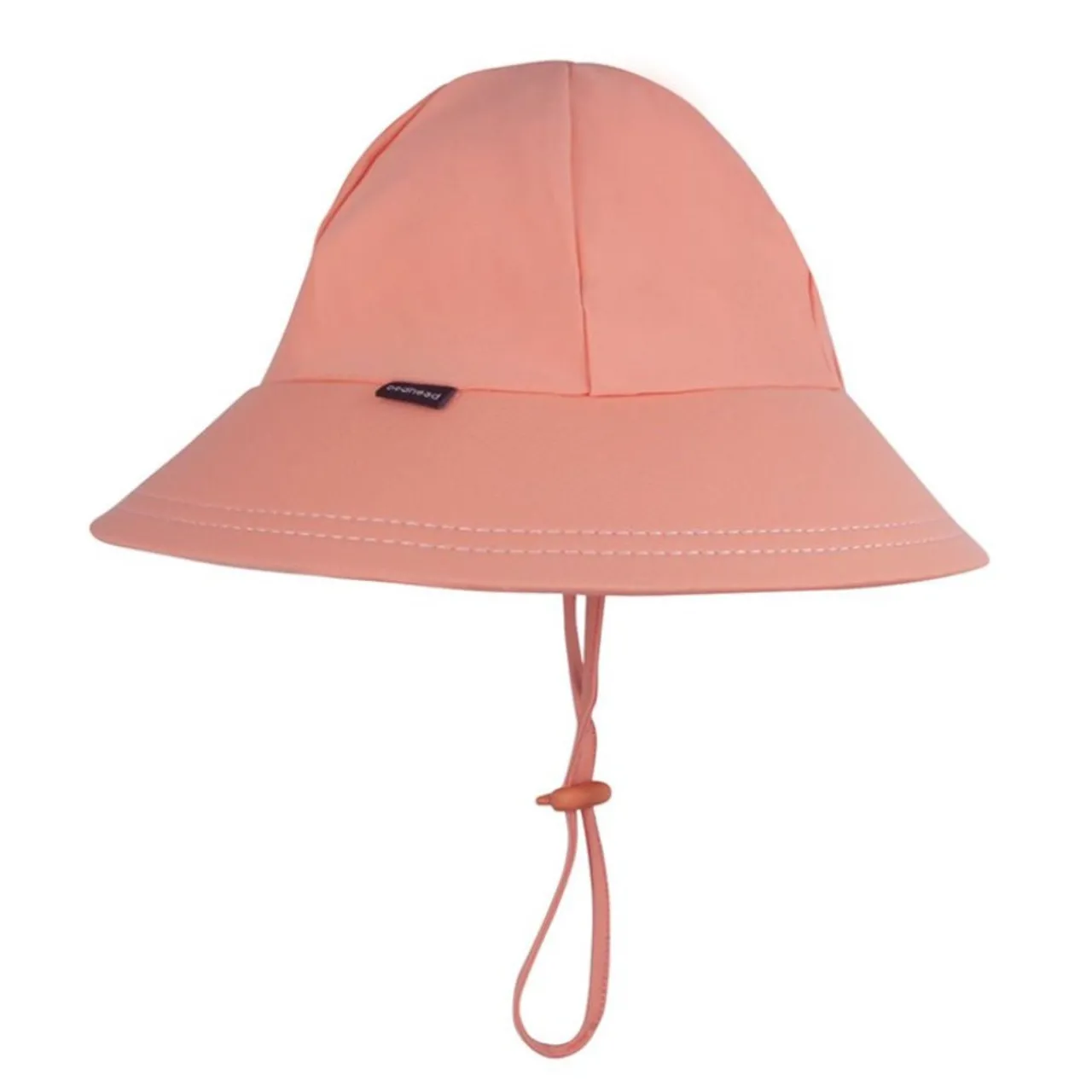 Sun & Swim*Bedhead Hats Ponytail Beach Swim Bucket Hat - Core Peach