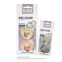 Dummies & Accessories*Bibs Colour Pacifier - 2 pack