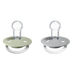 Dummies & Accessories*Bibs De Lux Silicone Night Glow Colour Mix 2pk - One Size