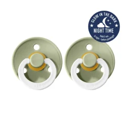 Dummies & Accessories*Bibs Dummy - Night Glow - 2 pack