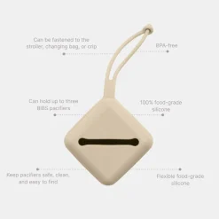 Dummies & Accessories*Bibs Soft Silicone Pacifier Case