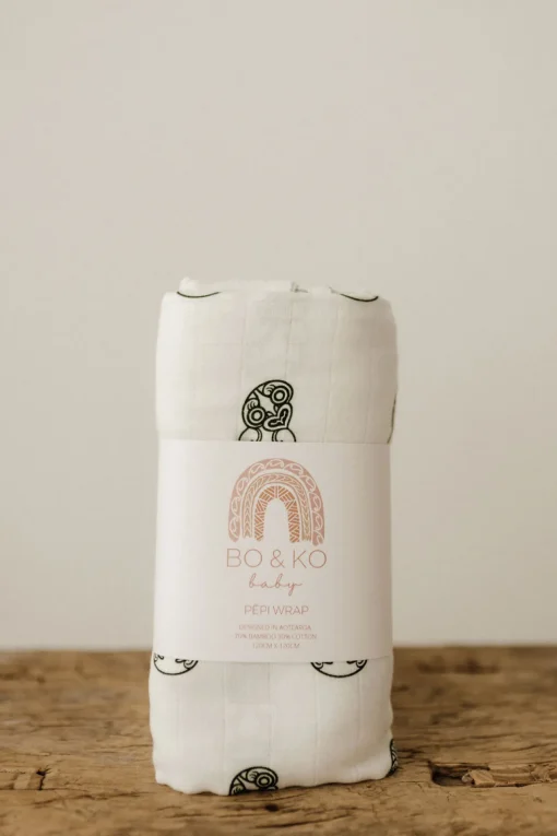 Muslin Swaddles*BO & KO Baby Tiki Pepe Wrap