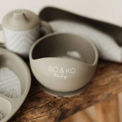 Bowls, Plates & Cutlery|Bibs & Burp Cloths*BO & KO Baby BO & KO Feeding Essentials Set