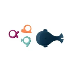 Bath Toys*Boon Chomp Hungry Whale Bath Toy Navy