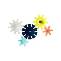 Bath Toys*Boon Cogs Bath Toy Set - Navy