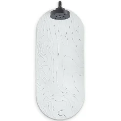 Baths & Accessories*Boon Griffle Bath Mat Grey