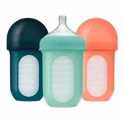 Bottles & Teats*Boon Nursh 235ml Bottle 3pk