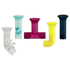 Bath Toys*Boon Pipes Bath Toy Navy/Yellow