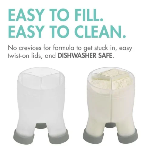 Storage & Dispensers*Boon Tripod Formula Dispenser Grey