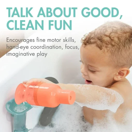 Bath Toys*Boon Tubes Bath Toy Coral/Multi