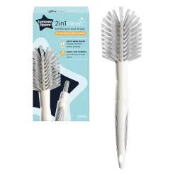 Cleaning & Sterilising*Tommee Tippee Bottle & Teat Brush Grey