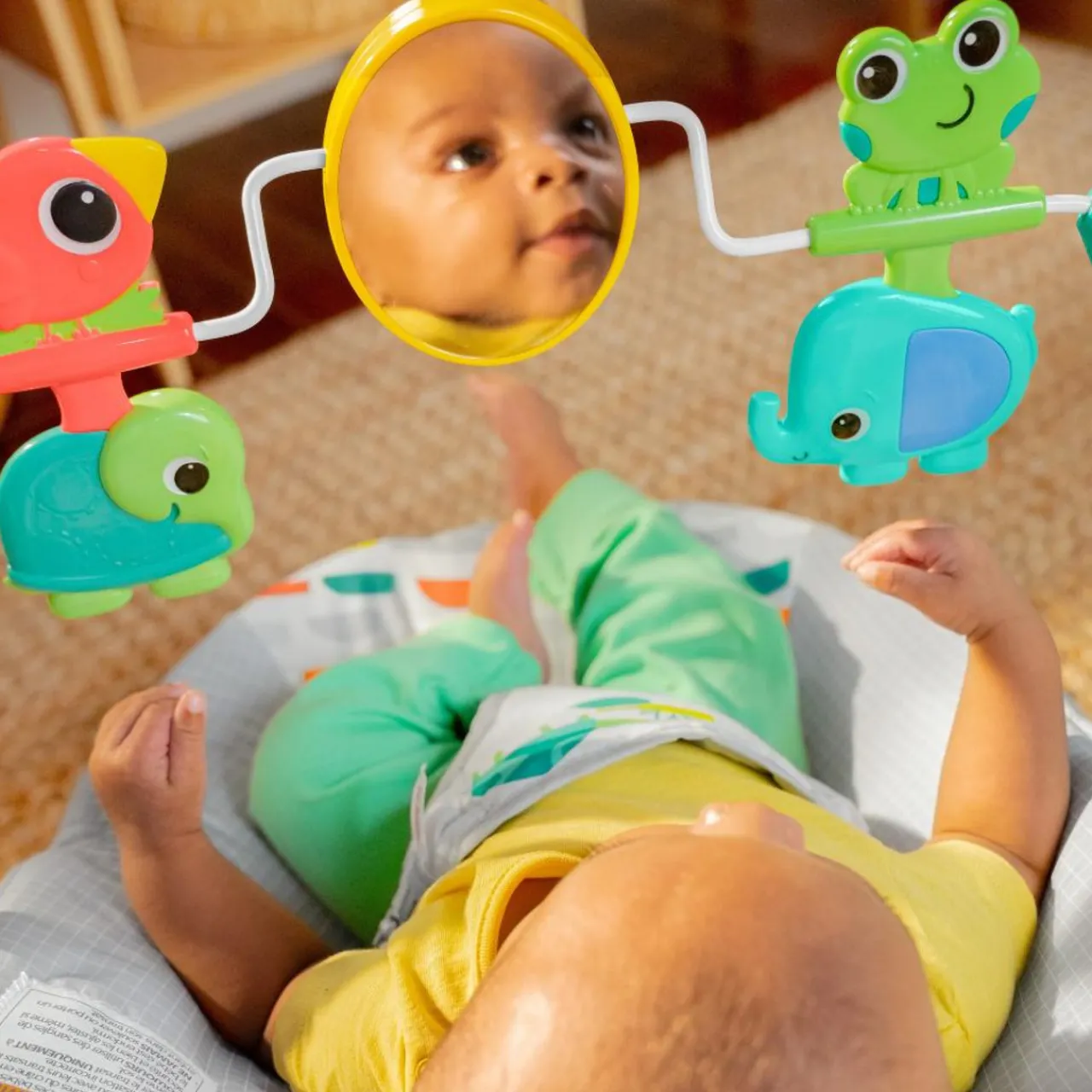 Bouncers & Baby Swings*Bright Starts Playful Paradise Vibrating Baby Bouncer