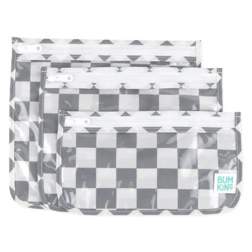 Family Outdoor Essentials|Kids Bags & Backpacks*Bumkins Clear Travel Bag 3pk