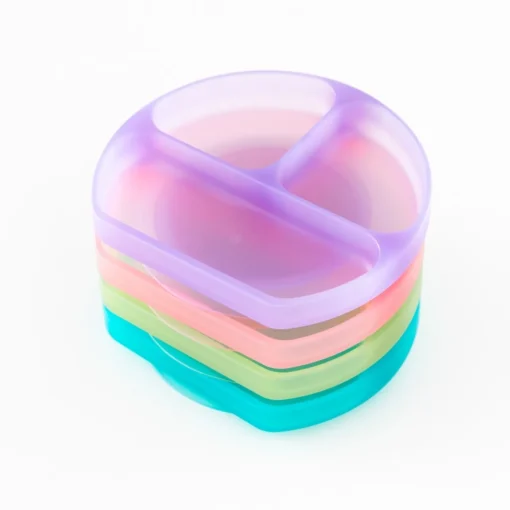 Bowls, Plates & Cutlery*Bumkins Grip Dish - Jelly Silicone