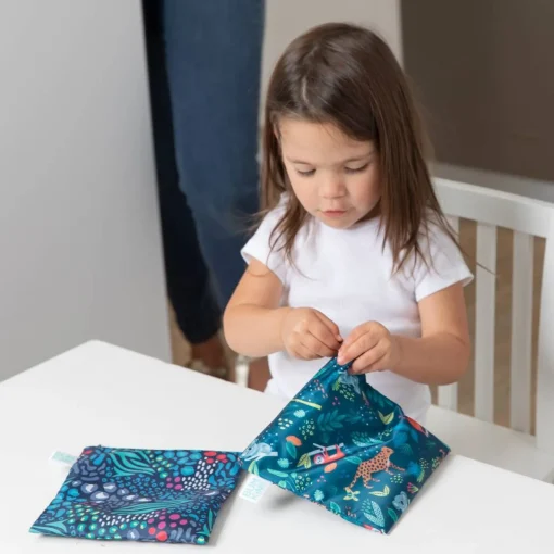 Lunchboxes, Snackboxes & Snack Bags*Bumkins Large Snack Bag 2pk
