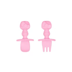 Bowls, Plates & Cutlery|Starting Solids*Bumkins Silicone Chewtensils - Hello Kitty