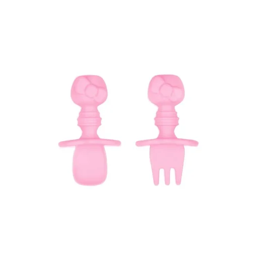 Bowls, Plates & Cutlery|Starting Solids*Bumkins Silicone Chewtensils - Hello Kitty