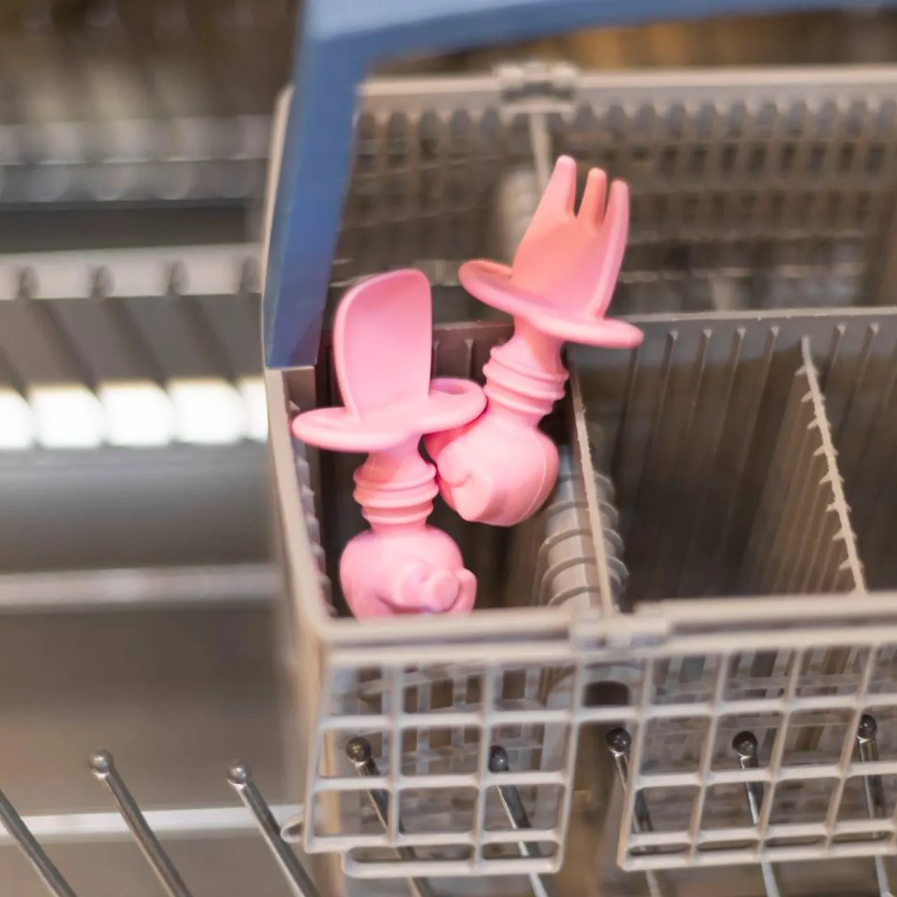 Bowls, Plates & Cutlery|Starting Solids*Bumkins Silicone Chewtensils - Hello Kitty