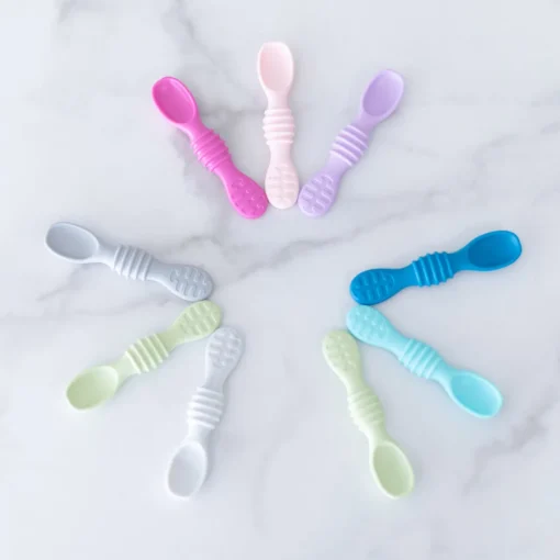 Bowls, Plates & Cutlery*Bumkins Silicone Dipping Spoons 3pk