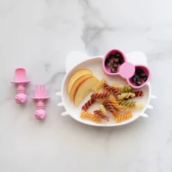 Bowls, Plates & Cutlery*Bumkins Silicone Grip Dish - Sanrio Hello Kitty