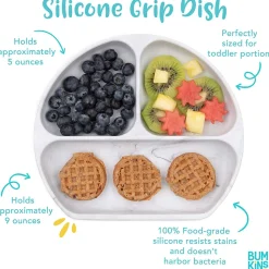 Bowls, Plates & Cutlery*Bumkins Silicone Grip Dish