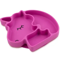 Bowls, Plates & Cutlery*Bumkins Silicone Grip Dish - Unicorn