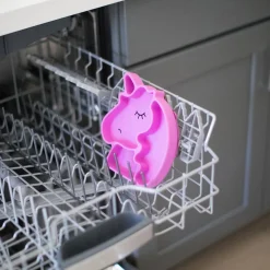 Bowls, Plates & Cutlery*Bumkins Silicone Grip Dish - Unicorn