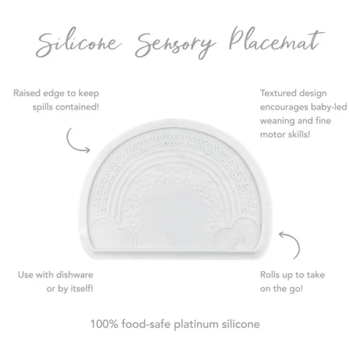 Starting Solids*Bumkins Silicone Sensory Placemat - Small