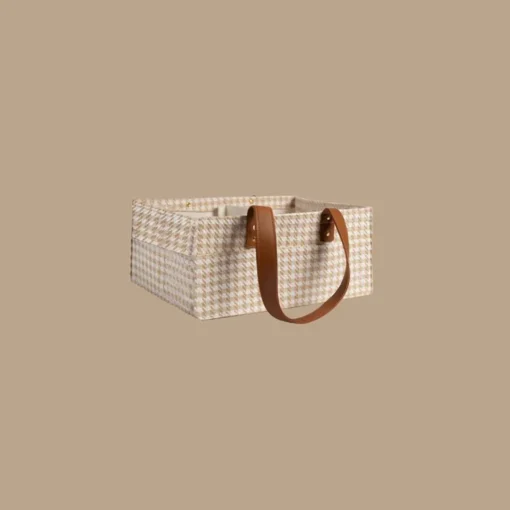 Nappy Caddies & Storage|Change Tables, Mats & Baskets*Bunnie Caddie Mini - Houndstooth